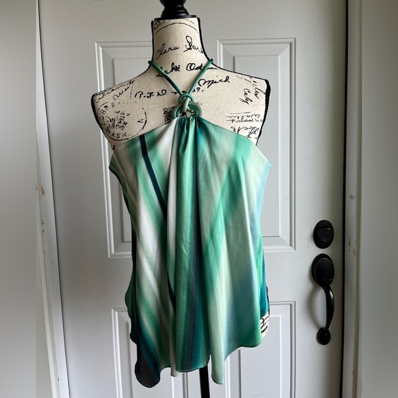 WHBM $99 Ring Detail Halter Top - Picture 6 of 6